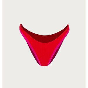 SAME Los Angeles Bottom Swim  Womens High Rise Double Layer XSmall